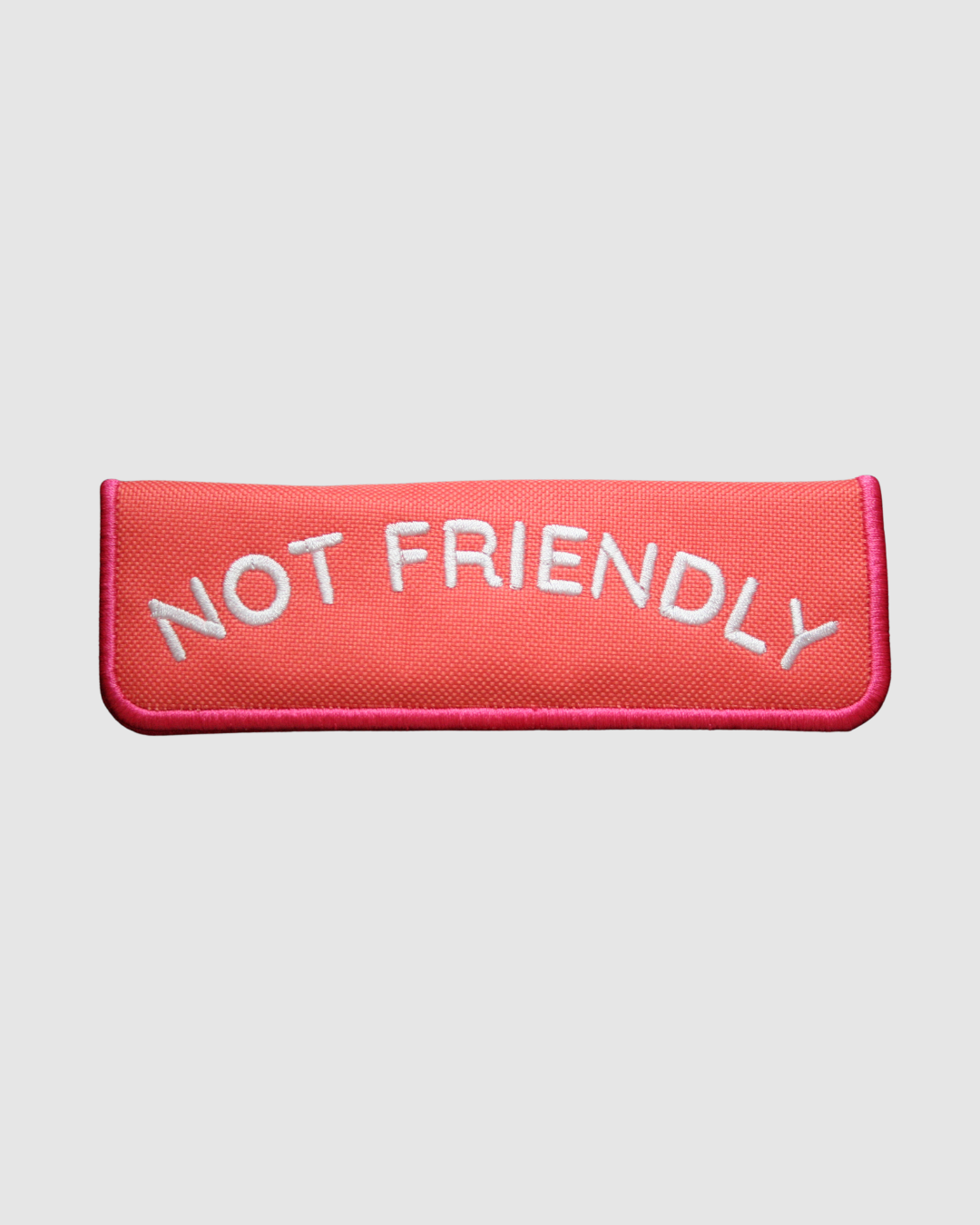 Not Friendly Coral Leash Wrap