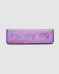 Therapy Dog Purple Leash Wrap