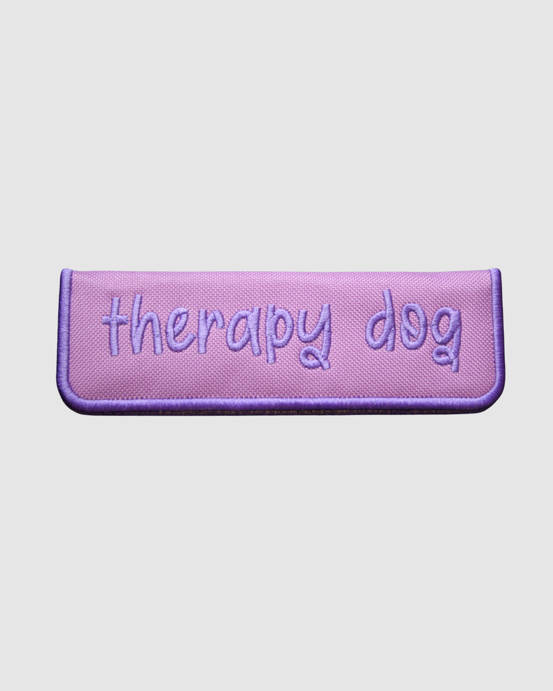 Therapy Dog Purple Leash Wrap