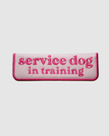 Service Dog In Training Pink Leash Wrap