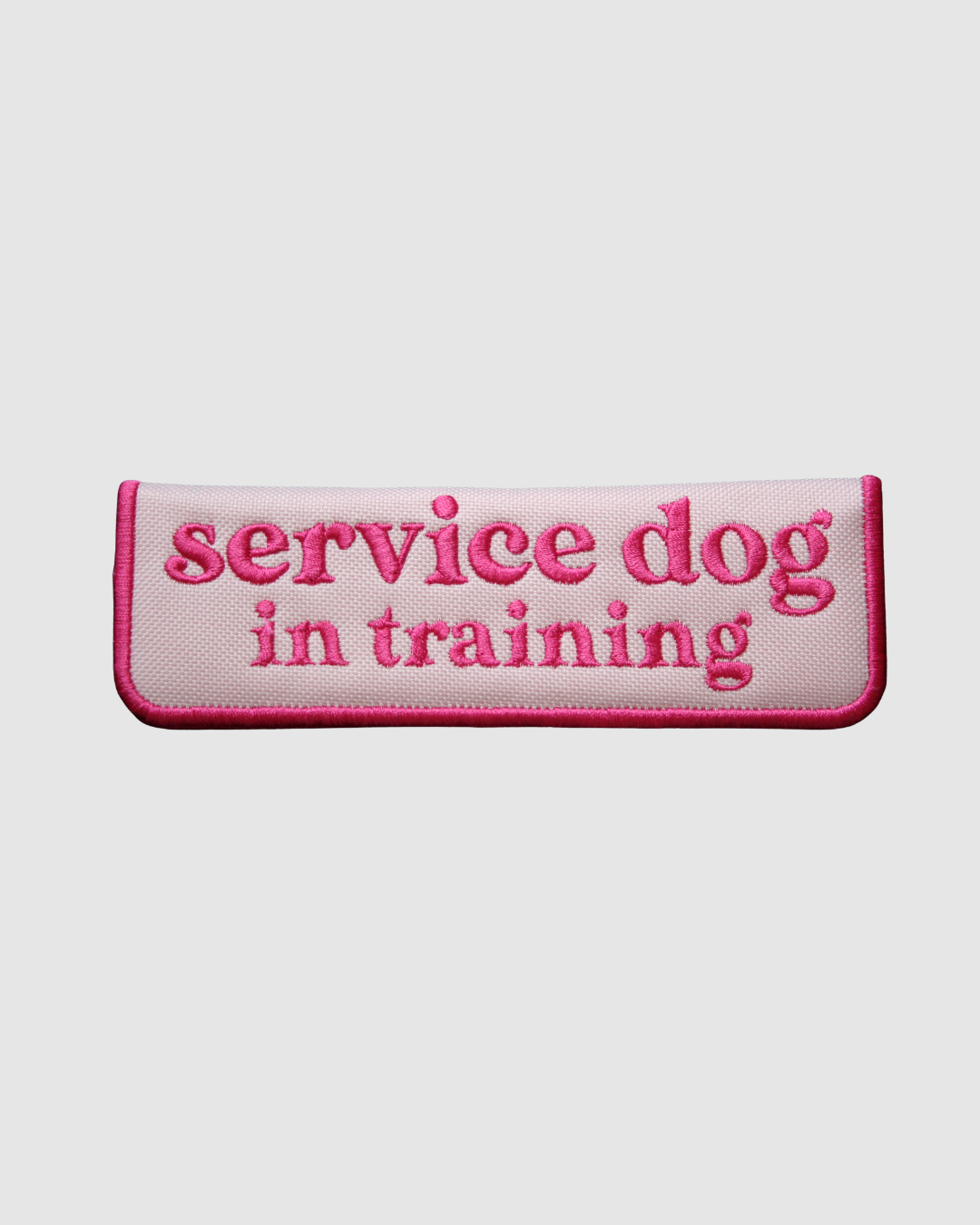 Service Dog In Training Pink Leash Wrap